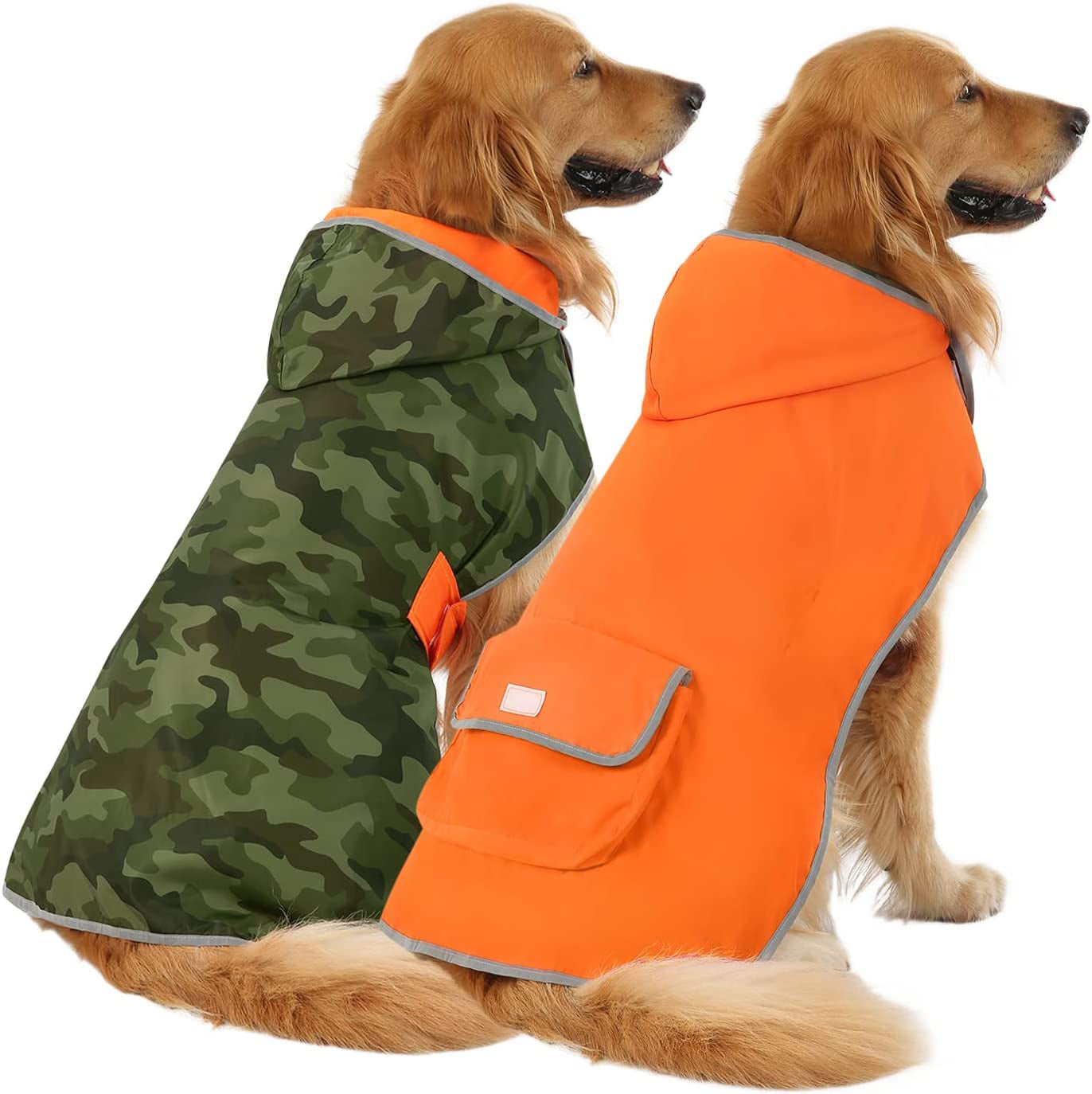 Reversible Dog Raincoat